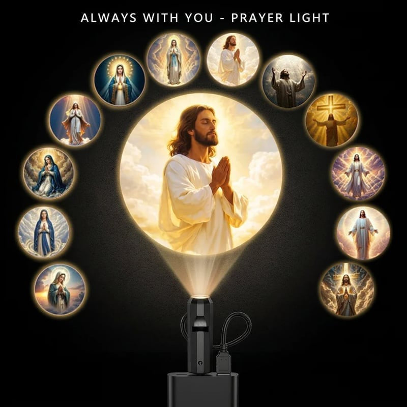 Plug-&-Play HD Christmas Projector β 6 or 10 Festive Scenes