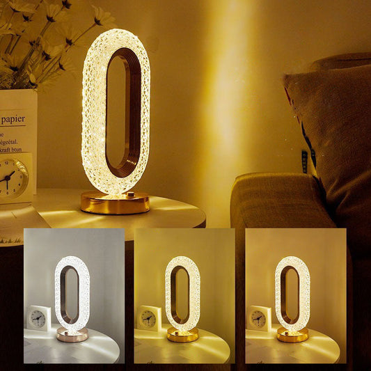 Stylish Rechargeable Touch Bedside Nightlight Set