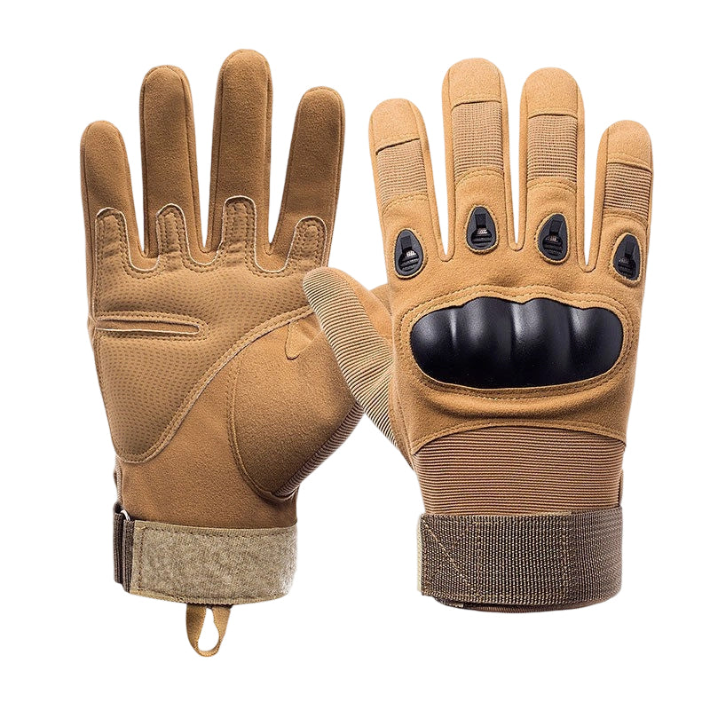Abrasion-Resistant Full-Finger Work Gloves – Touchscreen on 3 Fingers, Reinforced Palm & Tactical Durability