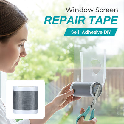 📢📢50% OFF !!⏰ Self-Adhesive DIY Window Screen Repair Tape