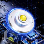 Rechargeable & Magnetic Mini Keychain Flashlight