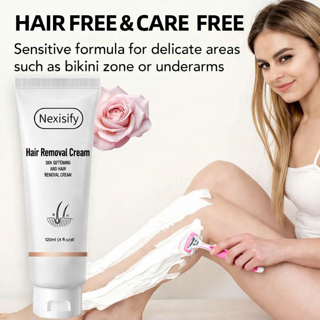 ✨ Buy 1 Get 1 Free | Gentle Hair Removal Cream – Smooth Skin in Minutes（100ml）