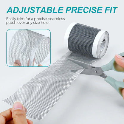 📢📢50% OFF !!⏰ Self-Adhesive DIY Window Screen Repair Tape