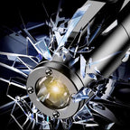 Rechargeable & Magnetic Mini Keychain Flashlight