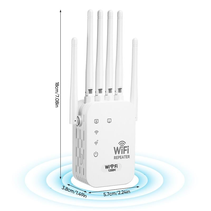 ⏰BLACK FRIDAY SALE🎁 WiFi Extender 2026 6-Antenna Strong Signal
