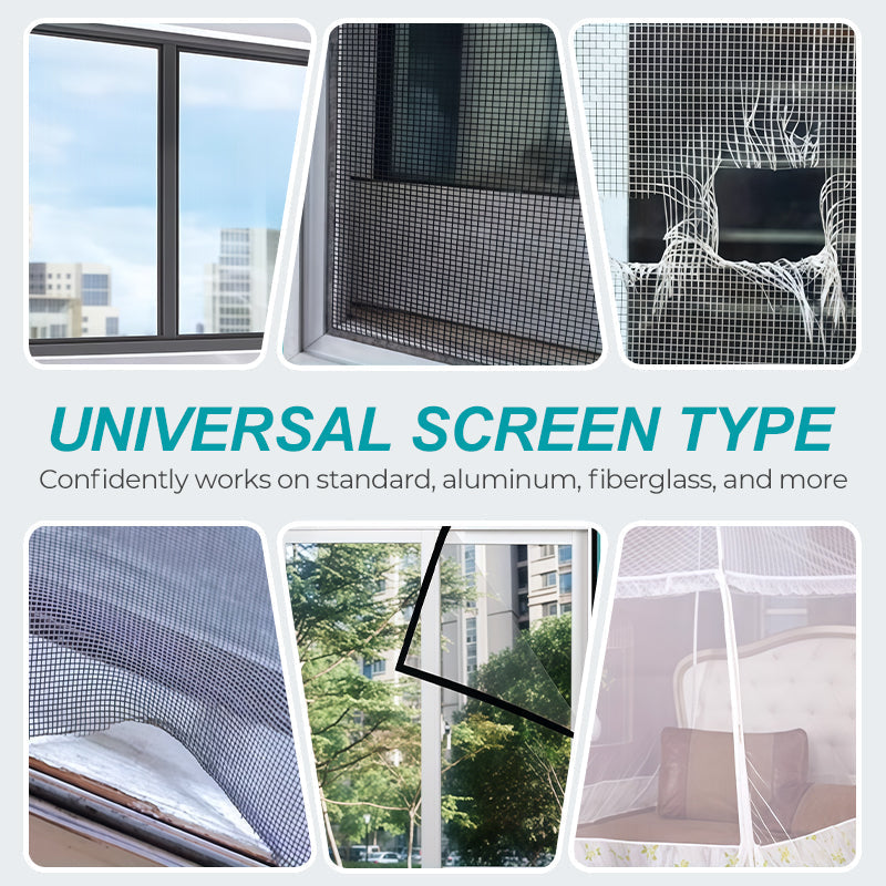 📢📢50% OFF !!⏰ Self-Adhesive DIY Window Screen Repair Tape