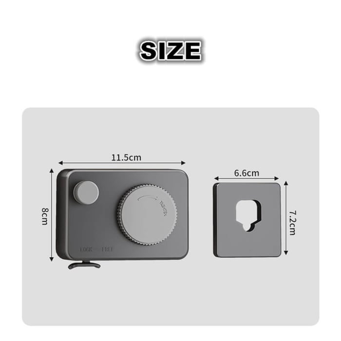 Drill-Free Invisible Adjustable Clothesline