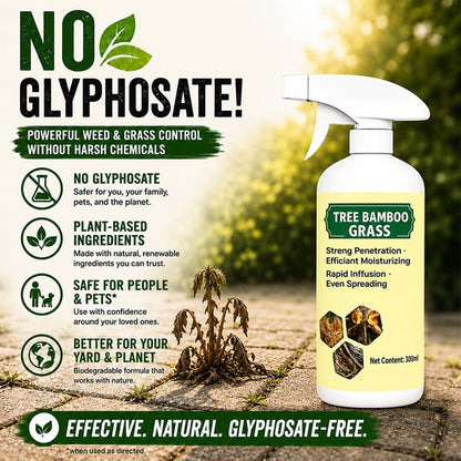 🔥2026 SALE - Fast-Acting Natural Weed & Grass Killer Spray