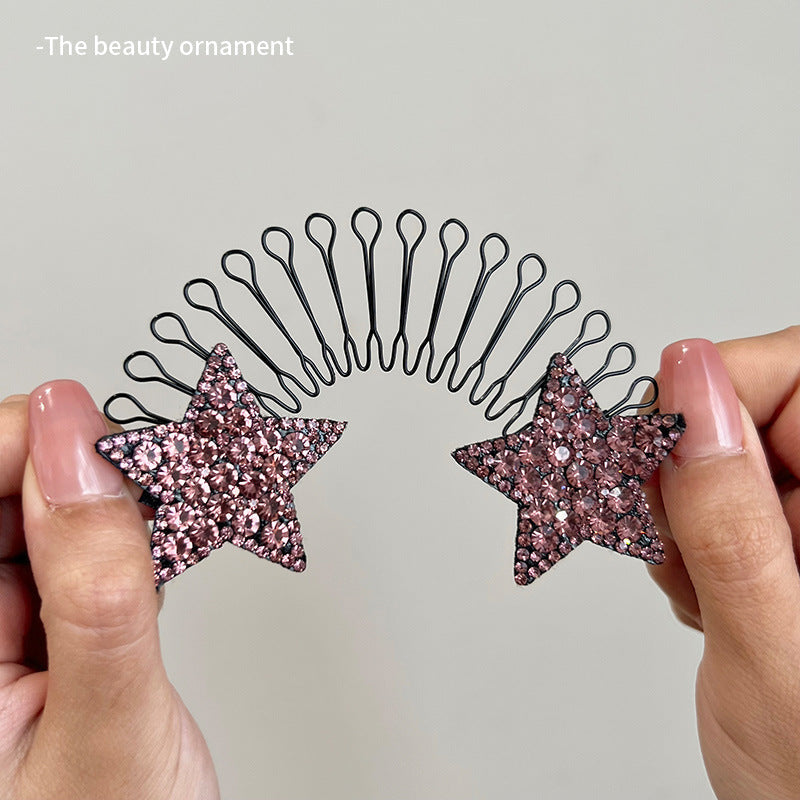 Flexible Invisible Grip Flyaway Hair Comb