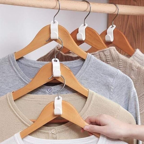 【🔥The 2026 The best closet helper】Space-Saving Clothes Hanger Connector Hooks