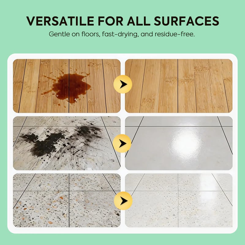 ⭐-Efficient Floor Cleaning Tablets: Multi-Surface Solution (Lemon Scent)