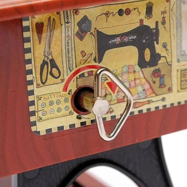 Time Limit Sale 50% OFF - Wood Mini Sewing Machine Music Box