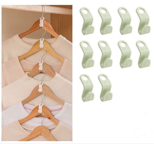 【🔥The 2026 The best closet helper】Space-Saving Clothes Hanger Connector Hooks