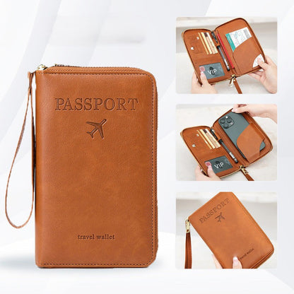 🧳2026 Tourism Must✈️Multifunctional RFID Passport Wallet