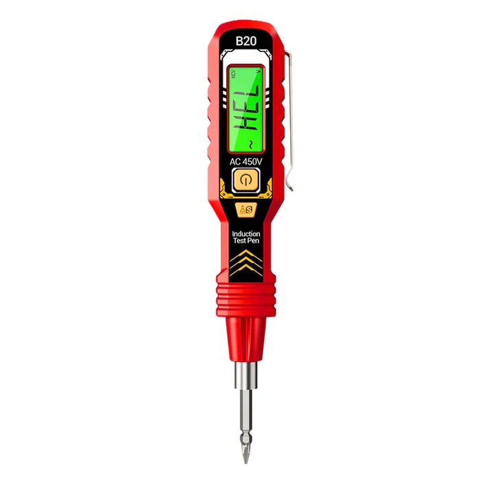 Non-Contact Voltage Tester with LCD Display