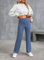 💖2026 NEW TYPE Women's Casual High Waist Stretch Pants
