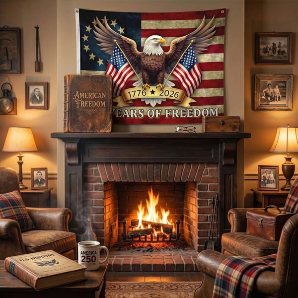 ⏰Last Day 49% Off⏰ 🦅America 250 Celebration Banner – 1776-2026 Milestone Tribute, Double-Sided Printing & Weather-Resistant Elegance ⭐