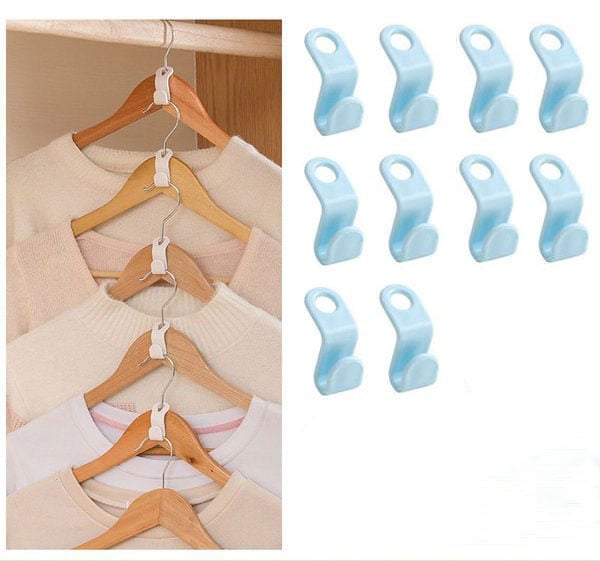 【🔥The 2026 The best closet helper】Space-Saving Clothes Hanger Connector Hooks