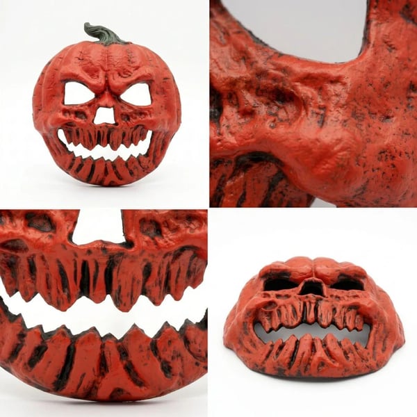 🔥HOT SALE🔥🎃The Evil Jack-O'-Lantern🎃 Premium Pumpkin Skull Horror Mask