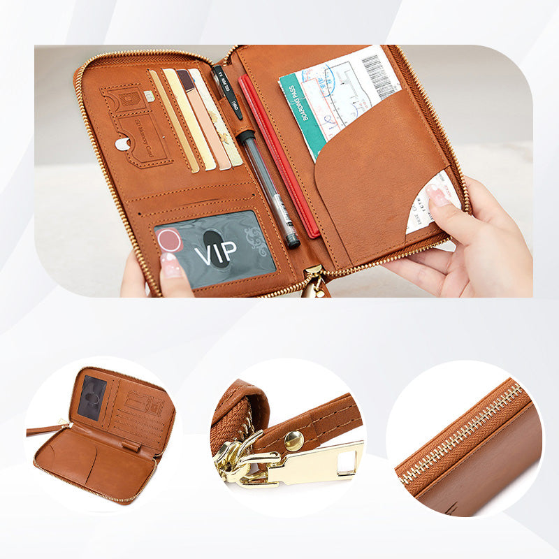 🧳2026 Tourism Must✈️Multifunctional RFID Passport Wallet