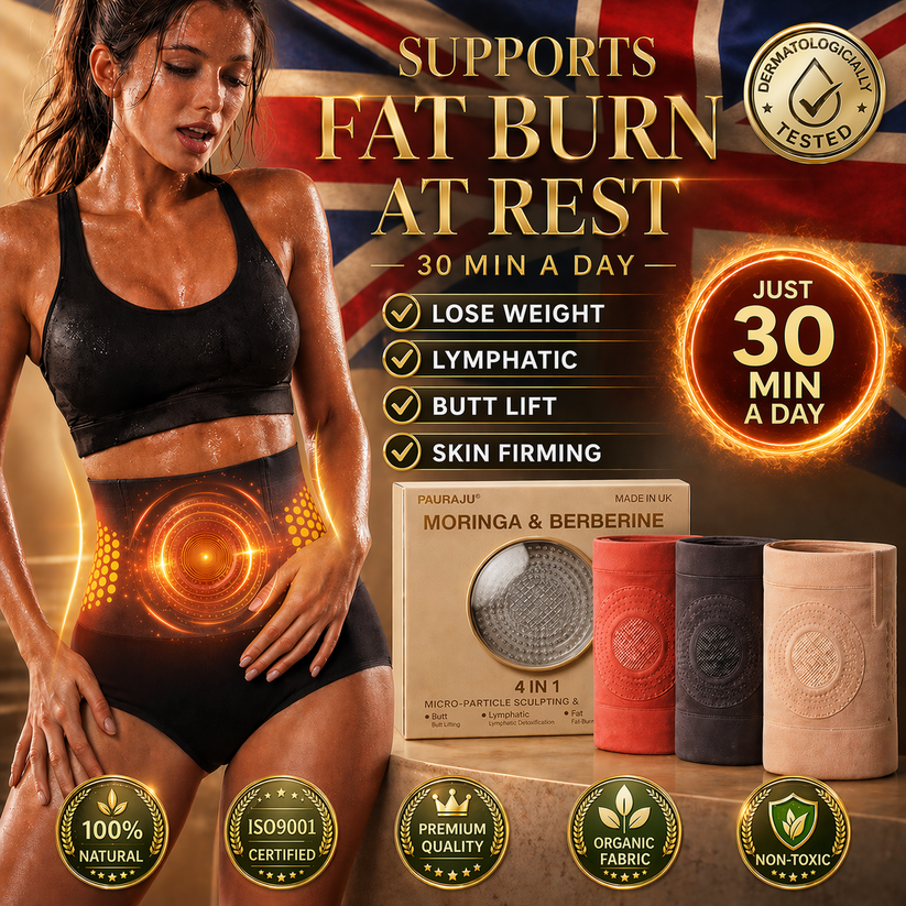 𝐌𝐨𝐫𝐢𝐧𝐠𝐚 & 𝐁𝐞𝐫𝐛𝐞𝐫𝐢𝐧𝐞 4‑In‑1 Micro‑Particle Sculpting & Fat‑Burn Shorts