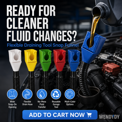 Flexible Draining Tool Snap Funnel