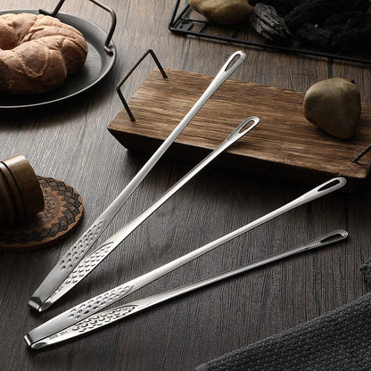 🔥Buy 1 Get 1 Free!✨Stainless Steel Barbecue Tongs – Multipurpose, Easy Grip, Easy Clean 🍖