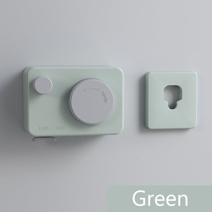 Drill-Free Invisible Adjustable Clothesline