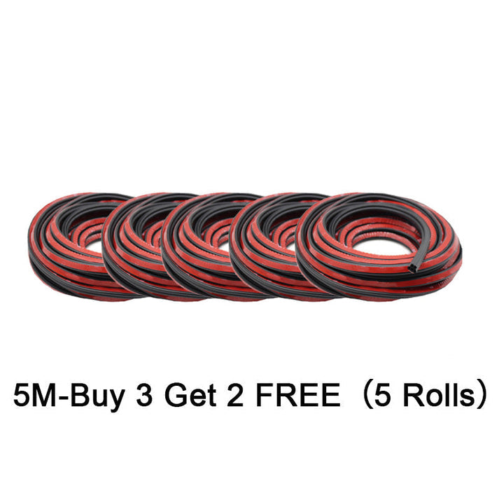 🚗 BUY 2 GET 1 FREE! 🛡️ Car Noise Reduction Rubber Seal Strip – Easy Installation, Effective Dust & Wind Noise Reduction for Doors and Windows 🔇