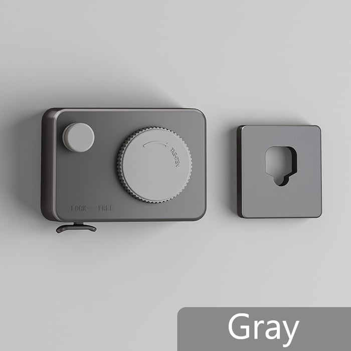 Drill-Free Invisible Adjustable Clothesline