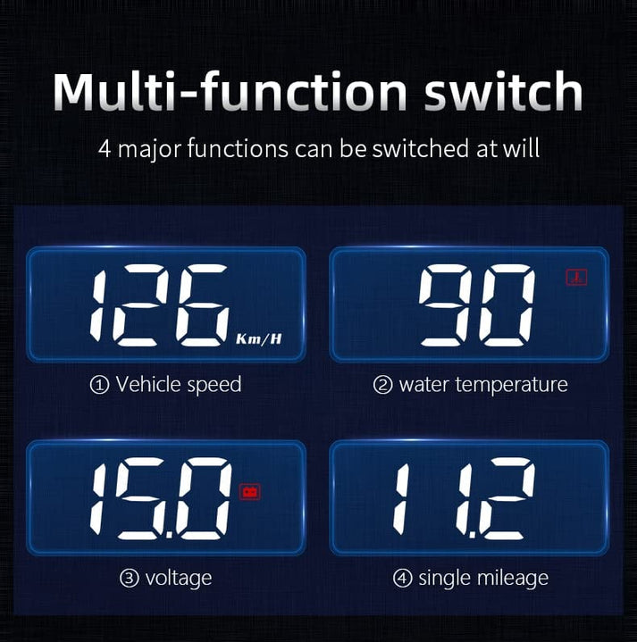 💝Car HUD Speedometer Display Windshield Projector🚗