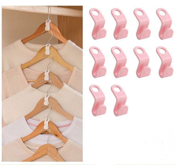 【🔥The 2026 The best closet helper】Space-Saving Clothes Hanger Connector Hooks