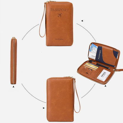 🧳2026 Tourism Must✈️Multifunctional RFID Passport Wallet