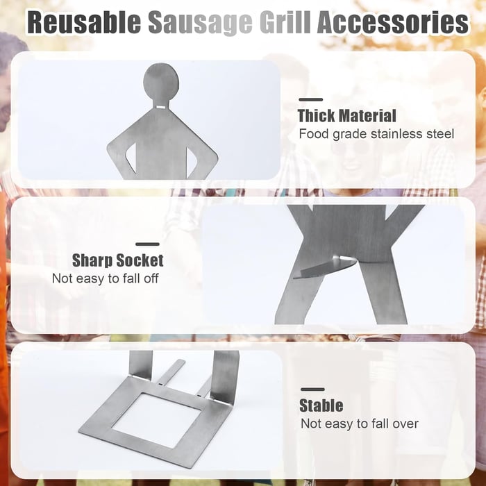 🍖 Funny Sausage Holder