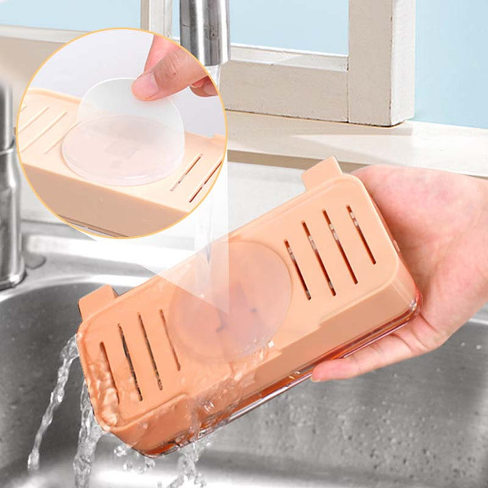 Folding Sink Strainer Holder for Kitchen Waste