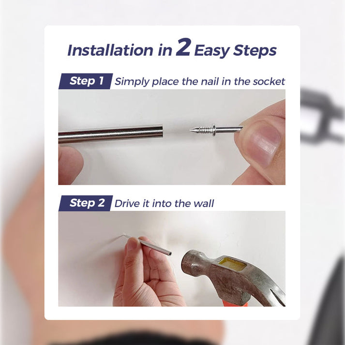 🔥 50% discount 🔥 Double-headed Seamless Skirting Nails🛠️