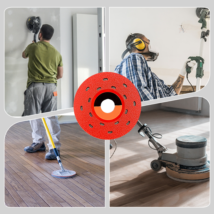 Multifunctional Dual-purpose Ceramic Tile Trimming and Rock Slab Cutting and Grinding Discs