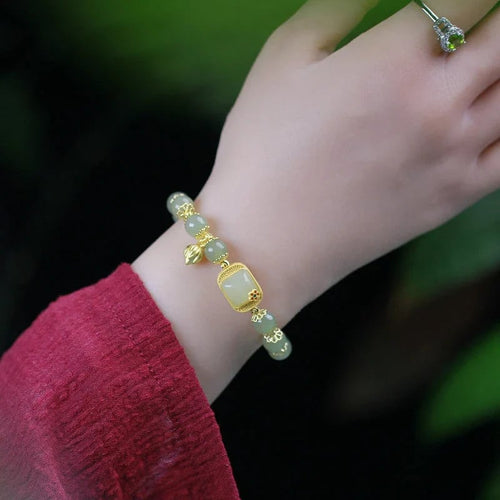 🔥Buy 1 Get 1 Free🔥Hetian Jade Beaded Bracelet