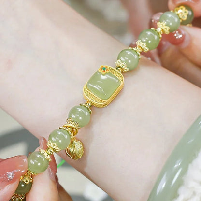 🔥Buy 1 Get 1 Free🔥Hetian Jade Beaded Bracelet