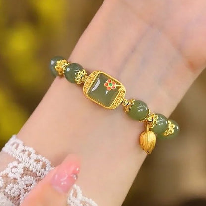 🔥Buy 1 Get 1 Free🔥Hetian Jade Beaded Bracelet