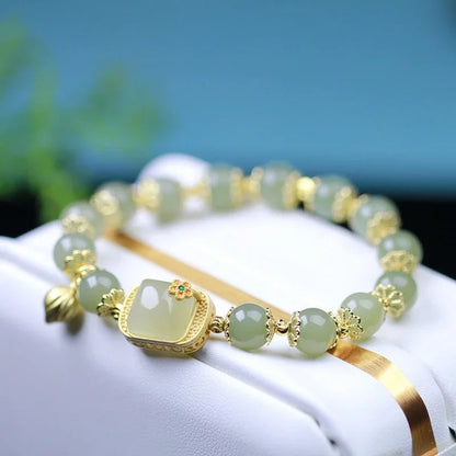 🔥Buy 1 Get 1 Free🔥Hetian Jade Beaded Bracelet