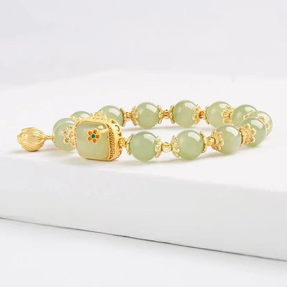 🔥Buy 1 Get 1 Free🔥Hetian Jade Beaded Bracelet