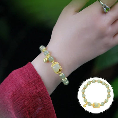 🔥Buy 1 Get 1 Free🔥Hetian Jade Beaded Bracelet