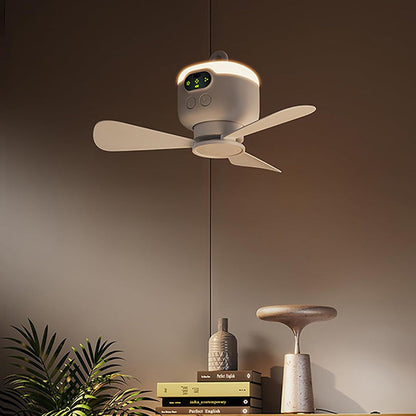🌬️Summer Hot Sale✨Rechargeable Ceiling Fan with LED Lights