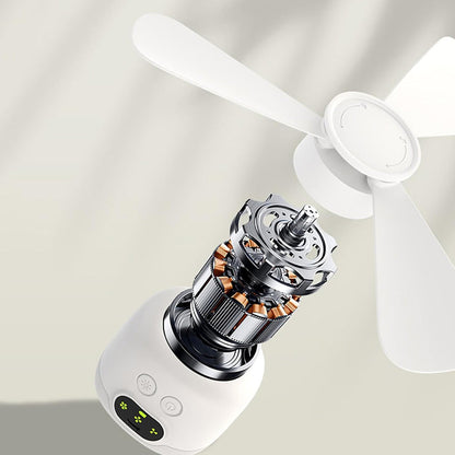 🌬️Summer Hot Sale✨Rechargeable Ceiling Fan with LED Lights