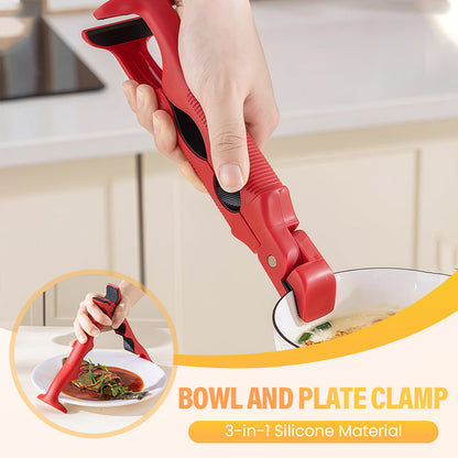 ⚡Kitchen Essentials⚡3-in-1 Silicone Clip for Bowls and Plates