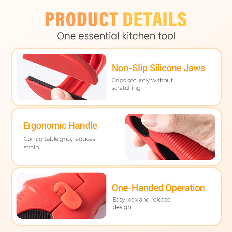 ⚡Kitchen Essentials⚡3-in-1 Silicone Clip for Bowls and Plates