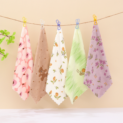 ✨Buy 1 Get 2 Free✨Coral Fleece Absorbent Lint-Free Dishcloths