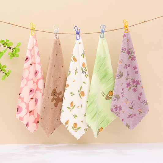 ✨Buy 1 Get 2 Free✨Coral Fleece Absorbent Lint-Free Dishcloths
