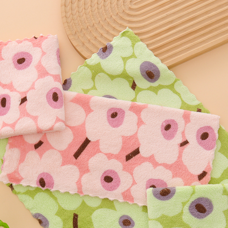 ✨Buy 1 Get 2 Free✨Coral Fleece Absorbent Lint-Free Dishcloths